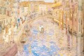 Escena del Canal de Venecia postimpresionismo Maurice Prendergast Venecia